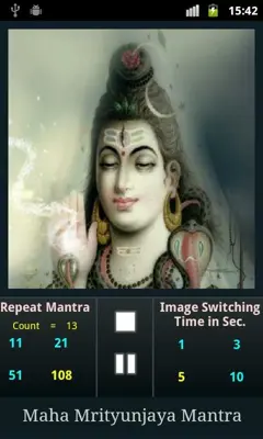 Maha Mrityunjaya Mantra android App screenshot 0